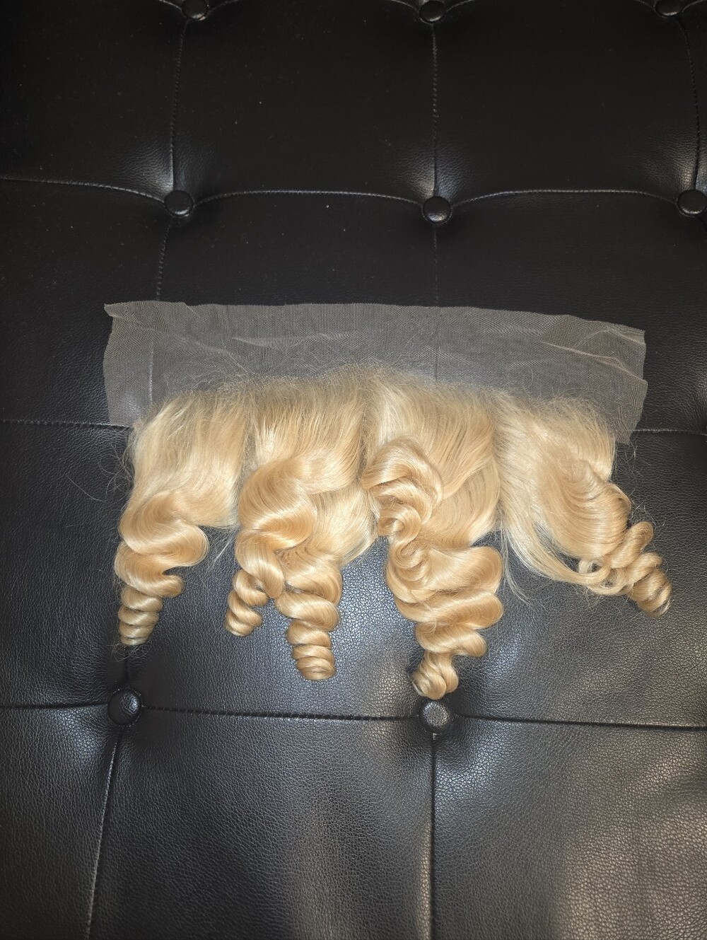 14" Raw Virgin Burmese Platinum Blonde Body Wave 13x4 HD Lace Frontal